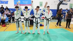 Taekwondo: Presencia tresarroyense en Villa Gesell