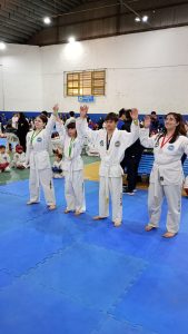 Taekwondo: Presencia tresarroyense en Villa Gesell