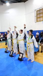 Taekwondo: Presencia tresarroyense en Villa Gesell