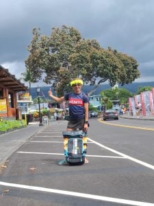 (video) Elisa Hospitaleche, abanderada de la delegación nacional en el Ironman de Hawaii