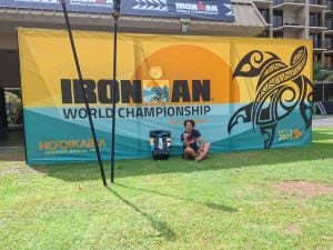 (video) Elisa Hospitaleche, abanderada de la delegación nacional en el Ironman de Hawaii