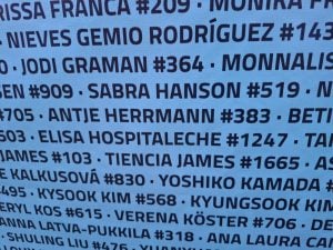 (video) Elisa Hospitaleche, abanderada de la delegación nacional en el Ironman de Hawaii