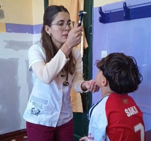 Chaves Municipio: Programa de Salud Bonaerense en Juan E. Barra con controles para alumnos de primer grado