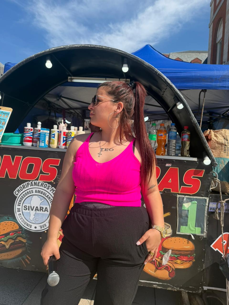 (Video) Zahira Piedrabuena grabó un video y pudo cantar con Angela Leiva