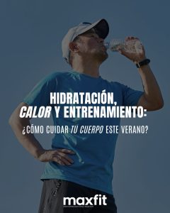 Ejercitarse con calor: el agua también es parte del entrenamiento
