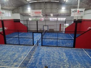 Paddle 3 Spin, las refaccionadas canchas de Huracán