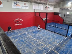 Paddle 3 Spin, las refaccionadas canchas de Huracán