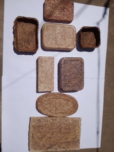Ladrillos y placas con maples, el invento con potencial social de un estudiante en Corrientes