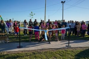 Se inauguró la nueva plaza en el Barrio Municipal