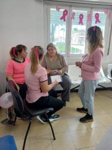 Dia de la madre: Salud en rosa en el CAPS 25 de Mayo