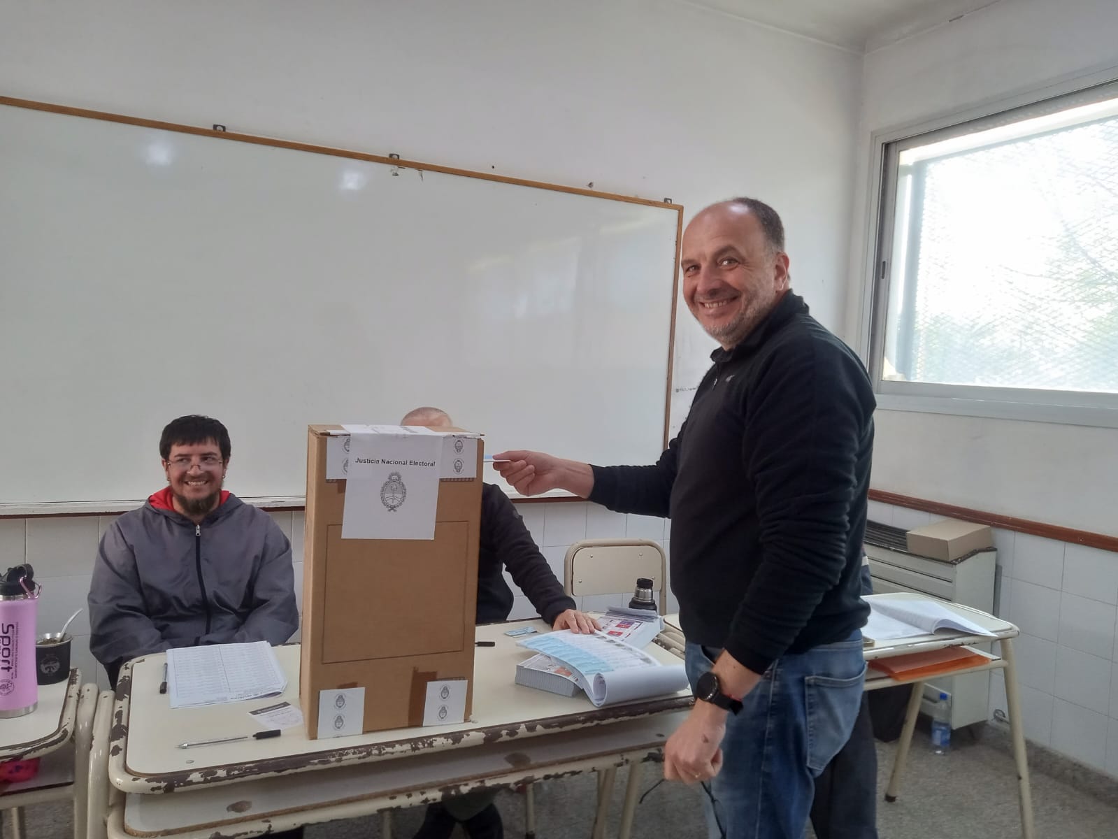 (audio)Pablo Garate: “votar hoy es importantísimo”