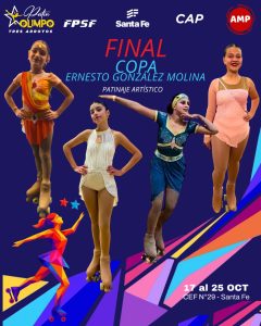 Olimpo va con cuatro representantes a un evento nacional de patín artístico