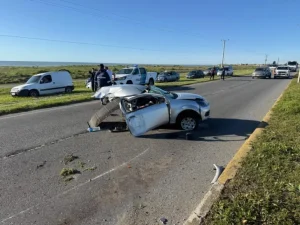 Trágico choque en Ruta 11