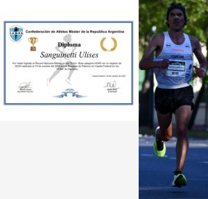 Atletismo: Revalidaron el récord de Ulises Sanguinetti en los 15K Saucony