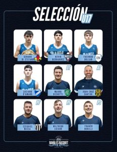 Básquet: Genaro Di Stefano integra la selección de Bahía Blanca para el Provincial U-17