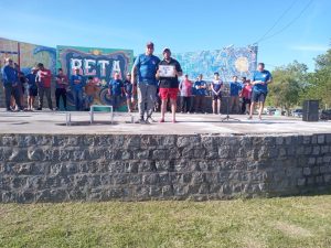 Raúl Turienzo ganó el concurso a la corvina de mayor peso del Club de Pesca en Reta