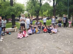Jardín 918: Actividad de educación vial con los más pequeños (video)