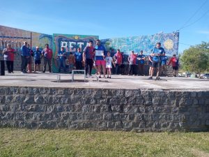 Raúl Turienzo ganó el concurso a la corvina de mayor peso del Club de Pesca en Reta