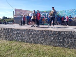 Raúl Turienzo ganó el concurso a la corvina de mayor peso del Club de Pesca en Reta