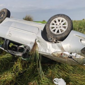 Vuelco en camino a Lin Calel: una persona derivada al Pirovano