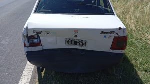 Choque en cadena en  ruta 3 y acceso a Monte Hermoso