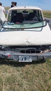 Choque en cadena en  ruta 3 y acceso a Monte Hermoso