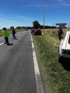 Choque en cadena en  ruta 3 y acceso a Monte Hermoso