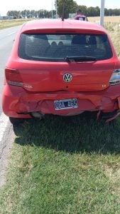 Choque en cadena en  ruta 3 y acceso a Monte Hermoso