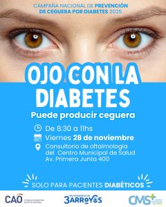Campaña de Prevención de Ceguera para pacientes con Diabetes