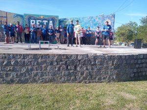 Raúl Turienzo ganó el concurso a la corvina de mayor peso del Club de Pesca en Reta