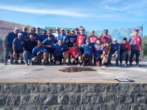 Raúl Turienzo ganó el concurso a la corvina de mayor peso del Club de Pesca en Reta