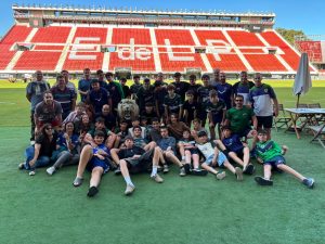 Villa del Parque: partido recreativo y visita al estadio de Estudiantes de La Plata