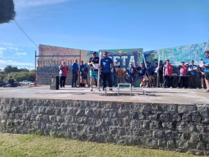 Raúl Turienzo ganó el concurso a la corvina de mayor peso del Club de Pesca en Reta