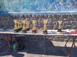 Raúl Turienzo ganó el concurso a la corvina de mayor peso del Club de Pesca en Reta