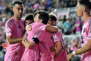 Con un Messi implacable, Inter Miami aplastó a Nashville y está en semis del Este