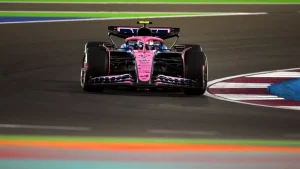 F1: Colapinto despistó, abandono y quedo último en la única practica del GP de Qatar