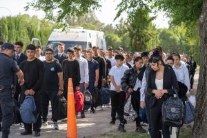 San Cayetano fue sede de la primera etapa de ingreso a la Policía Bonaerense