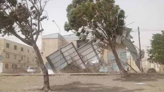 Alerta roja por vientos de hasta 150 km/h en la Patagonia