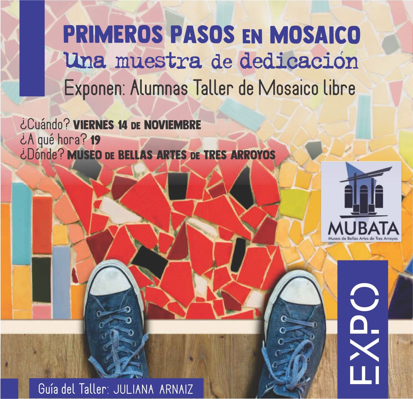 Alumnas del taller de mosaiquismo exponen en el MUBATA