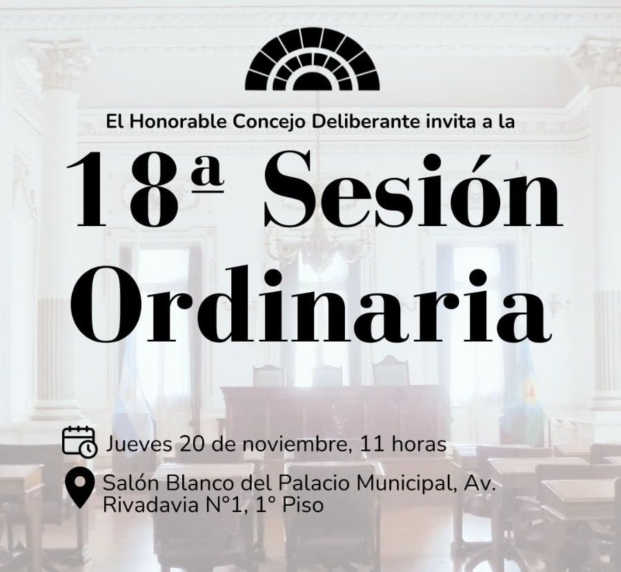 El Concejo realiza la última sesión ordinaria del período 2025