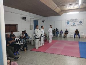 Taekwondo: se realizó el primer examen en la sociedad de fomento del Benito Machado