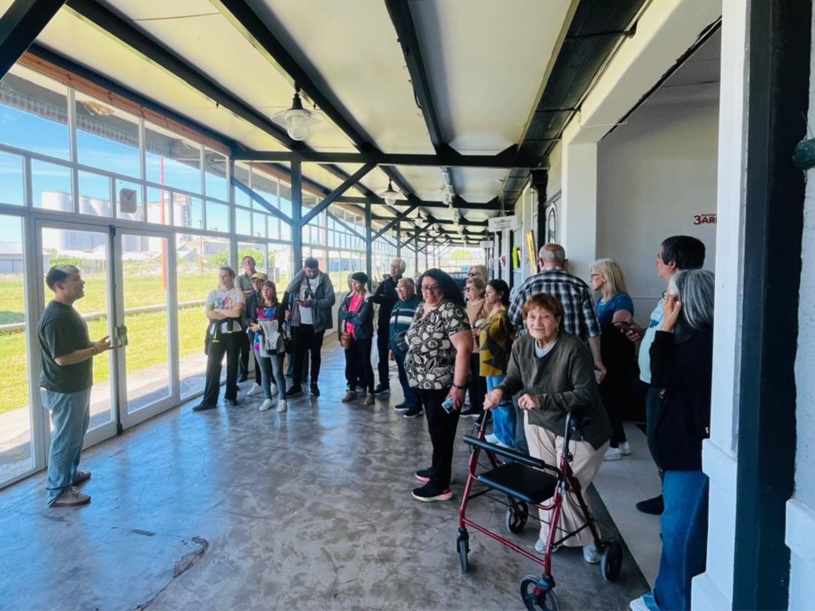 Centro Cultural La Estación: continúan las visitas guiadas de diferentes instituciones