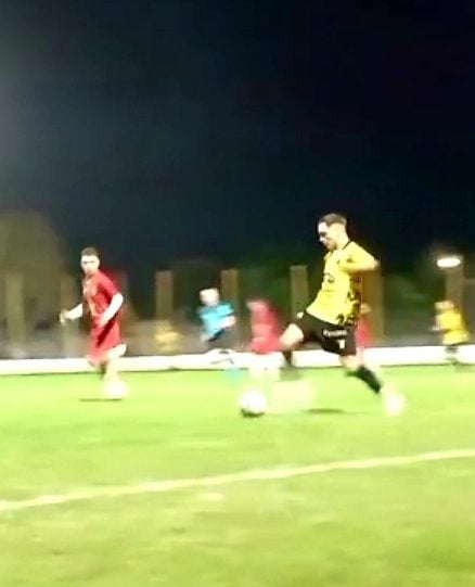 (video)Se pinchó el Globo: Ciclista cayó contundentemente ante Olimpo