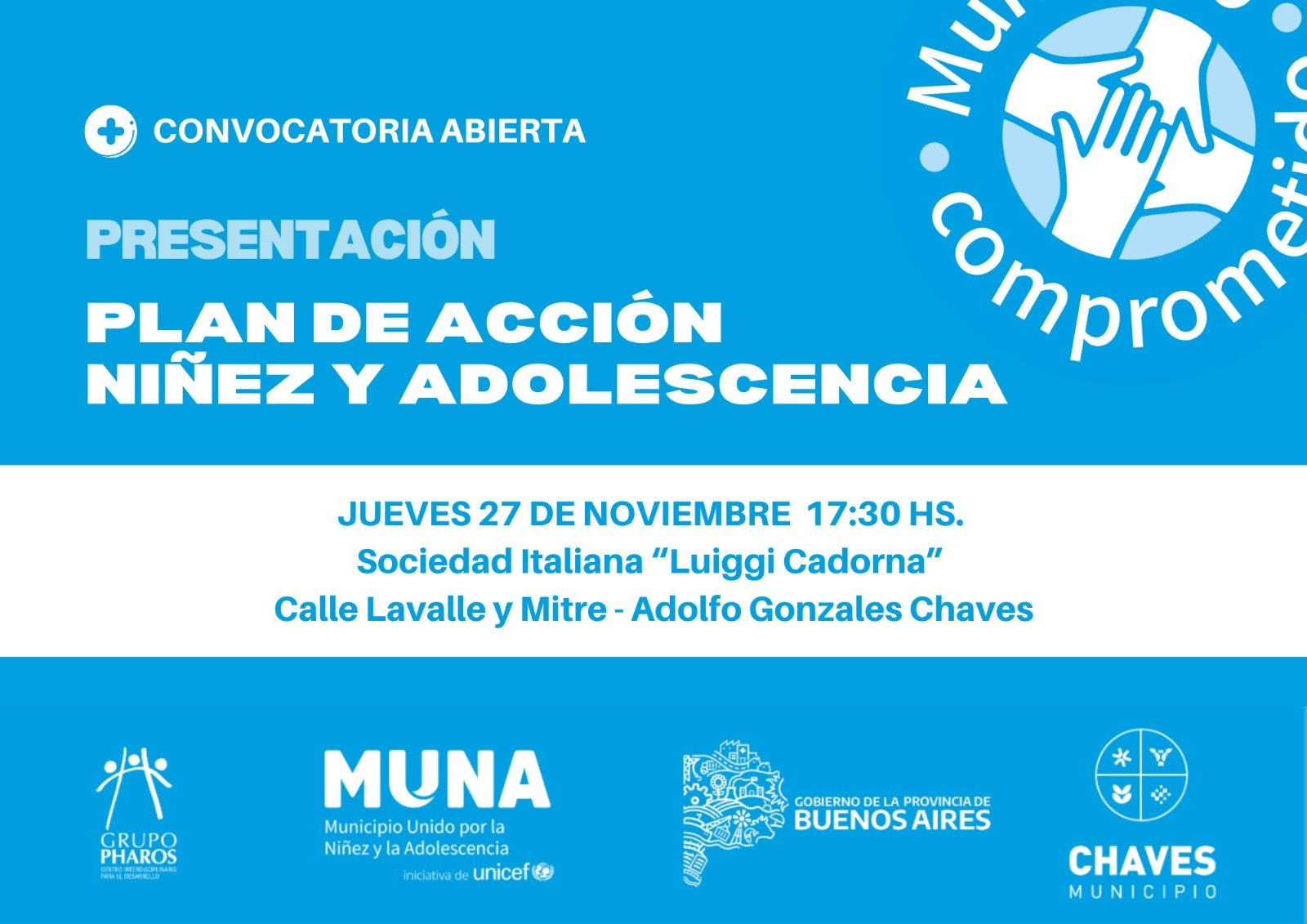 Chaves: Presentación del Plan de Acción del Programa MUNA