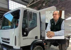 (audio) El Ente Vial presenta un camión y un carretón adquiridos recientemente