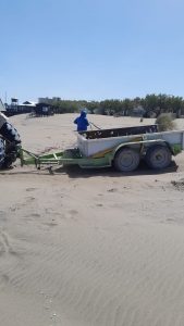 (audio) Anuncio de Civetta: “Playas limpias” este verano será en Claromecó y Reta