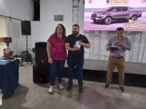 Recreativo Echegoyen reconoció a colaboradores y deportistas en una cena