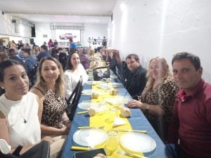 Recreativo Echegoyen reconoció a colaboradores y deportistas en una cena