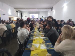 Recreativo Echegoyen reconoció a colaboradores y deportistas en una cena
