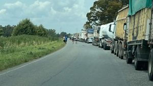 Rutas trágicas. Choque frontal en la 86: un motociclista muerto